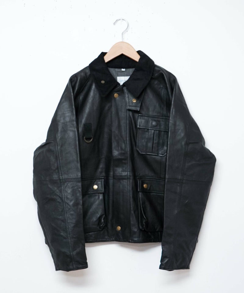 yoused｜LEATHER FISHING JKT [[LEATHER FISHING JKT]][D]