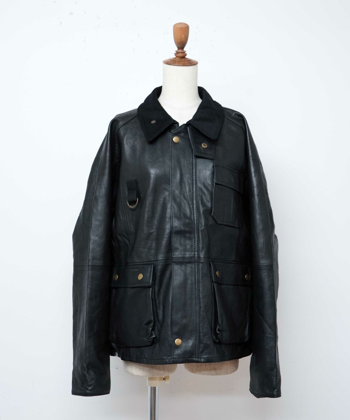 yoused｜LEATHER FISHING JKT [[LEATHER FISHING JKT]][D]