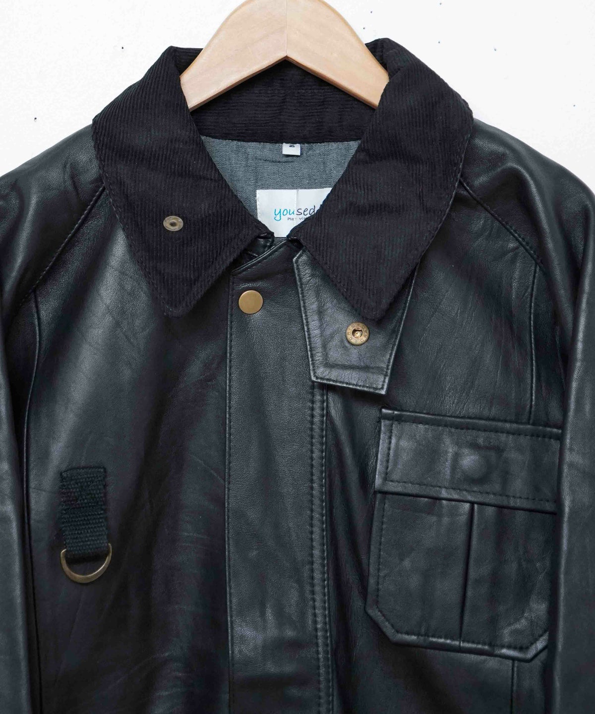 yoused｜LEATHER FISHING JKT [[LEATHER FISHING JKT]][D]