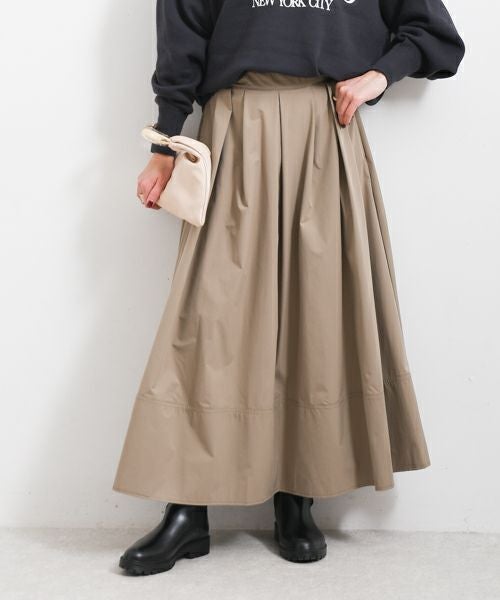 Hymn LIPA｜撥水加工フレアスカート [[IZK25072]][F] | ma28 ONLINE STORE