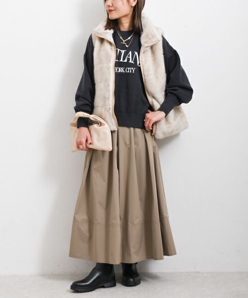 Hymn LIPA｜撥水加工フレアスカート [[IZK25072]][F] | ma28 ONLINE STORE