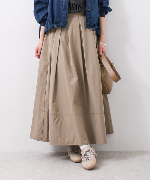 Hymn LIPA｜撥水加工フレアスカート [[IZK25072]][F] | ma28 ONLINE STORE