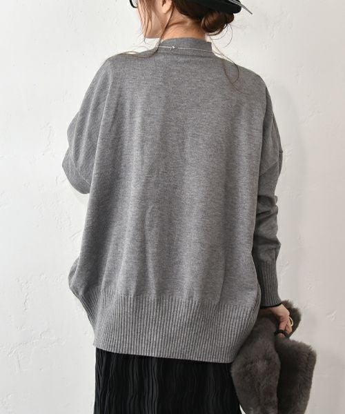 HUMS｜クルーネックニット [[3104528]][C]