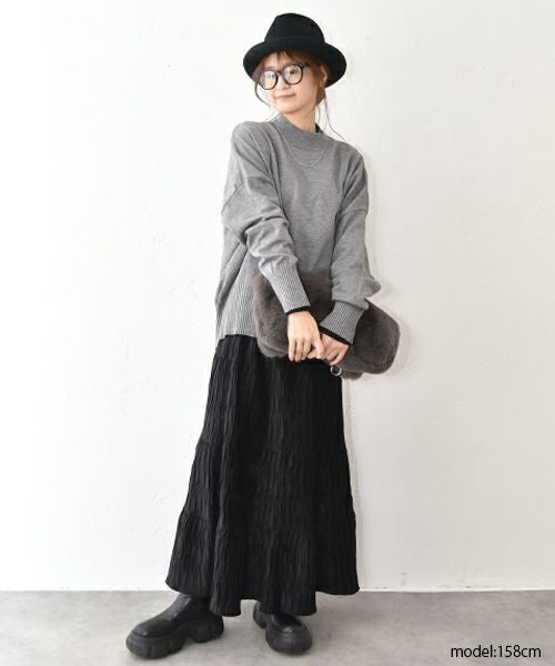 HUMS｜クルーネックニット [[3104528]][C]