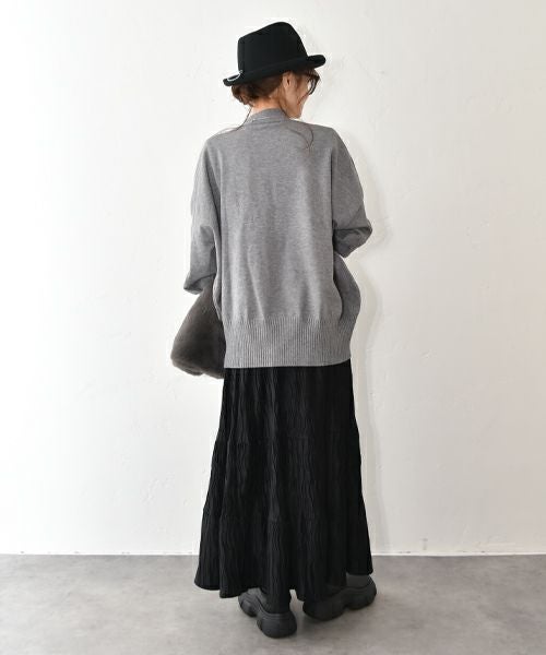 HUMS｜クルーネックニット [[3104528]][C]