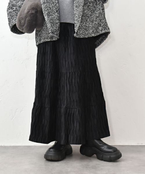 HUMS｜ティアードスカート [[2204529]][C]