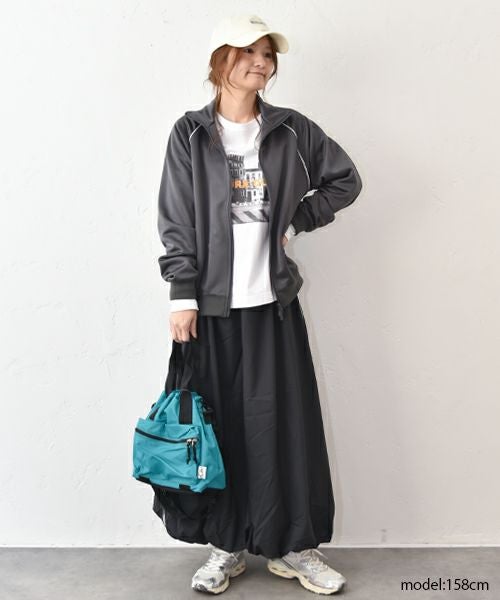 adidas｜BALLOON LONG SKIRT [[UW778(KC8088)]][C]