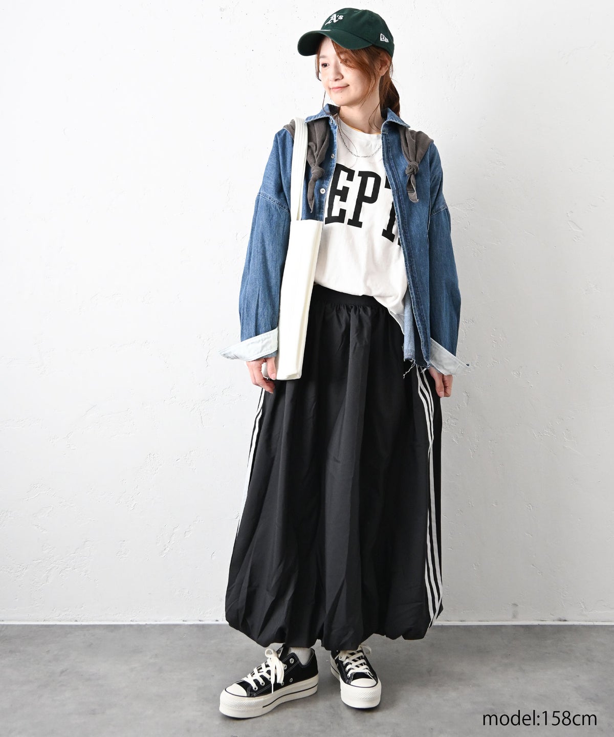 adidas｜BALLOON LONG SKIRT [[UW778(KC8088)]][C]