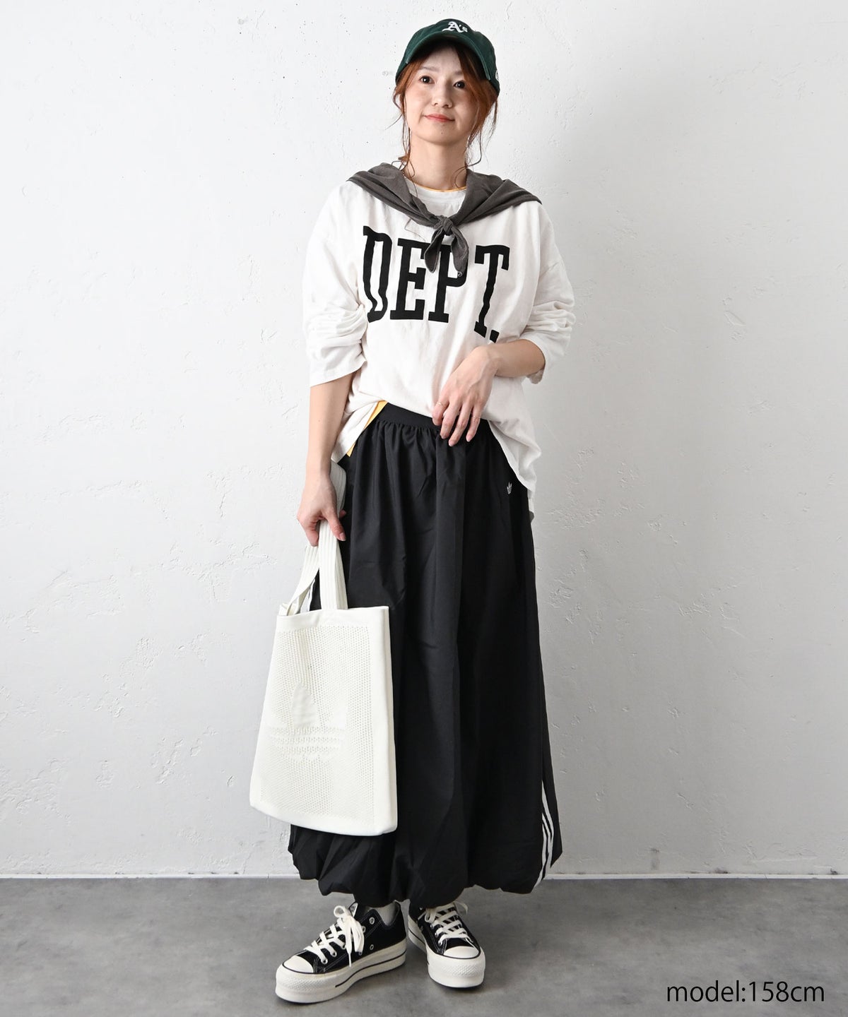 adidas｜BALLOON LONG SKIRT [[UW778(KC8088)]][C]
