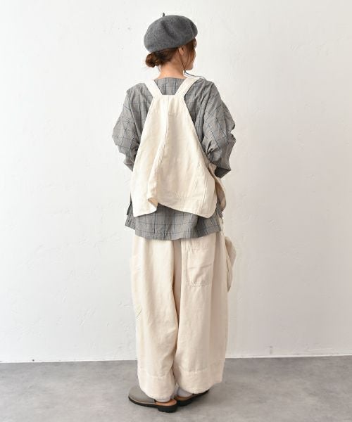 tumugu｜ソフトライト帆布パンツ [[TB25431]][C]