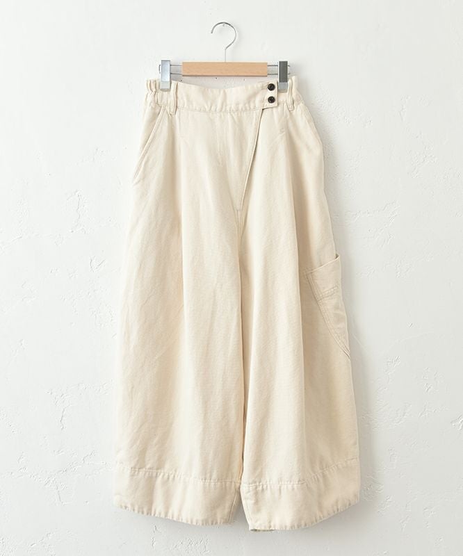 tumugu｜ソフトライト帆布パンツ [[TB25431]][C]