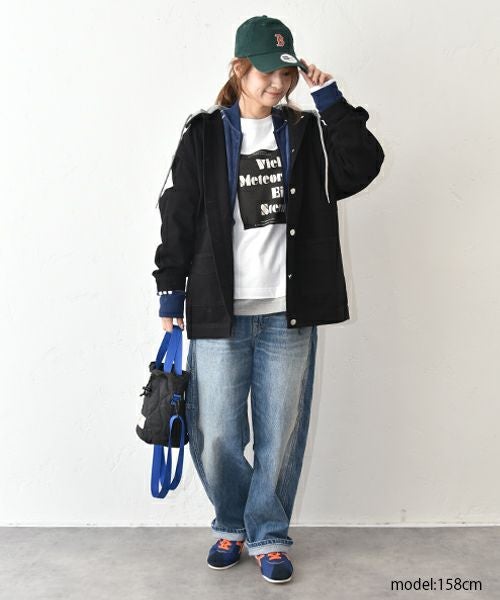 IN THE MARKET｜フード付きデニムジャケット [[93266091]][C]