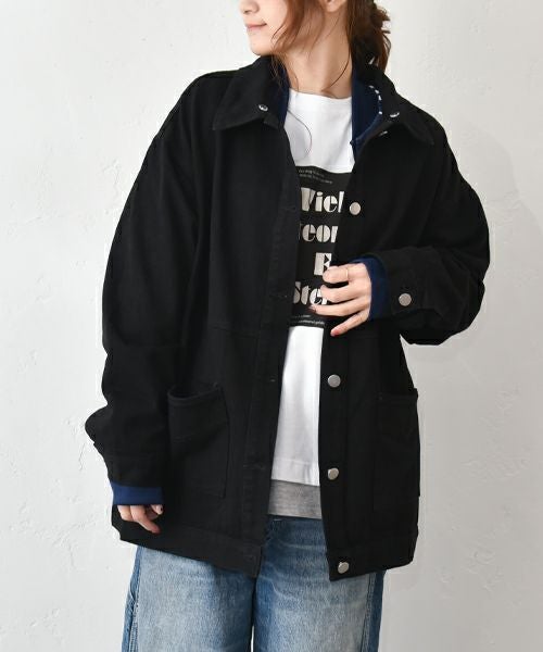 IN THE MARKET｜フード付きデニムジャケット [[93266091]][C]