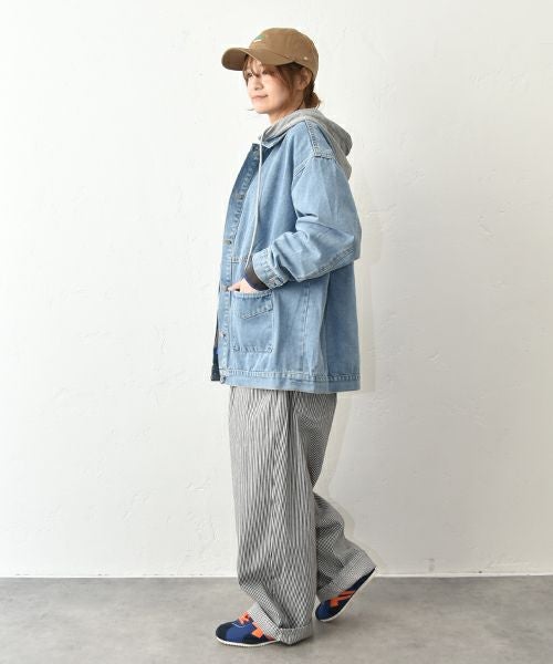 IN THE MARKET｜フード付きデニムジャケット [[93266091]][C]