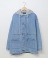  IN THE MARKET｜フード付きデニムジャケット [[93266091]][C]