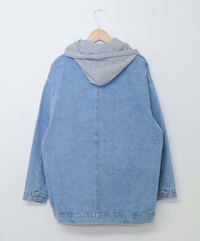 IN THE MARKET｜フード付きデニムジャケット [[93266091]][C]