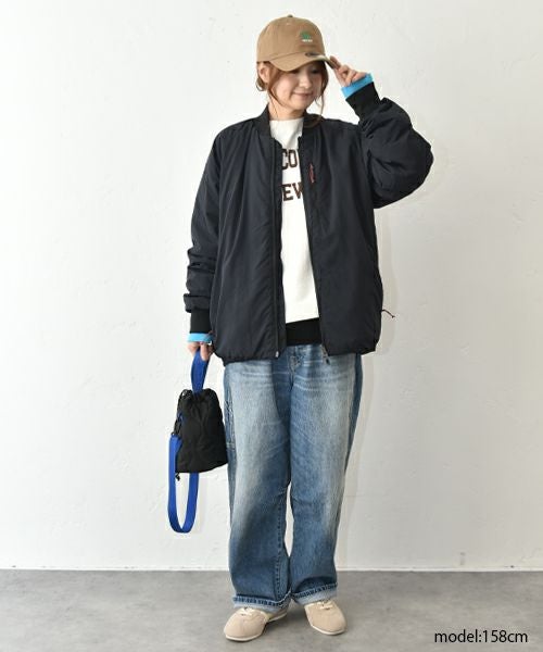 NANGA｜SOFT DOWN VARSITY BLOUSON [[N2500-0J001A]][C]