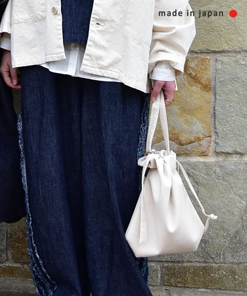 Pragment｜エコレザー巾着バック [[AC25406]][C]