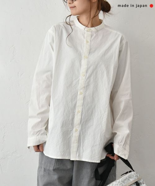  her.｜ストレッチ入りダンガリーシャツ [[CE3SH251001]][C]