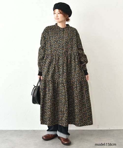 ista-ire｜flourティアードワンピース [[2603-4900]][C]