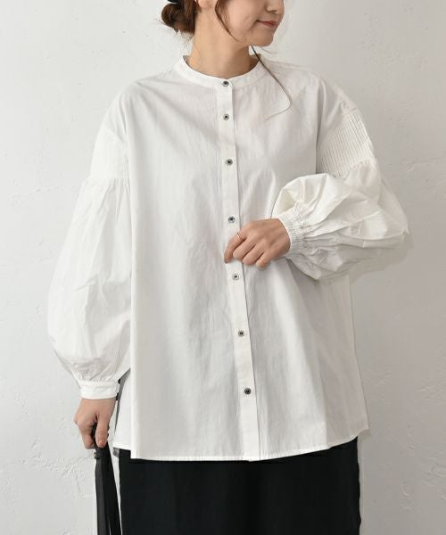 ista-ire｜袖ピンタックブラウス [[4603-4730]][C] | ma28 ONLINE STORE