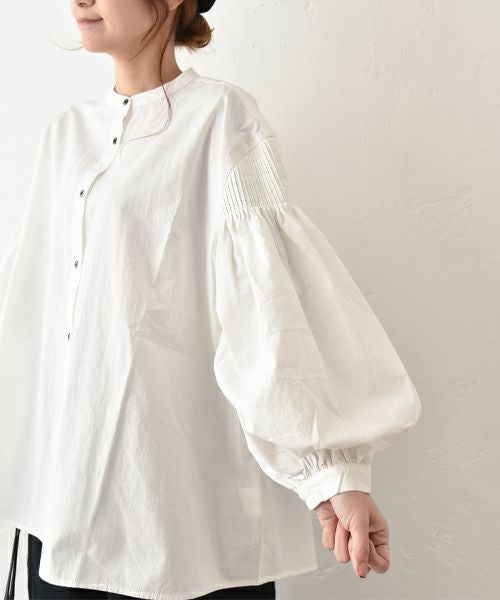 ista-ire｜袖ピンタックブラウス [[4603-4730]][C]