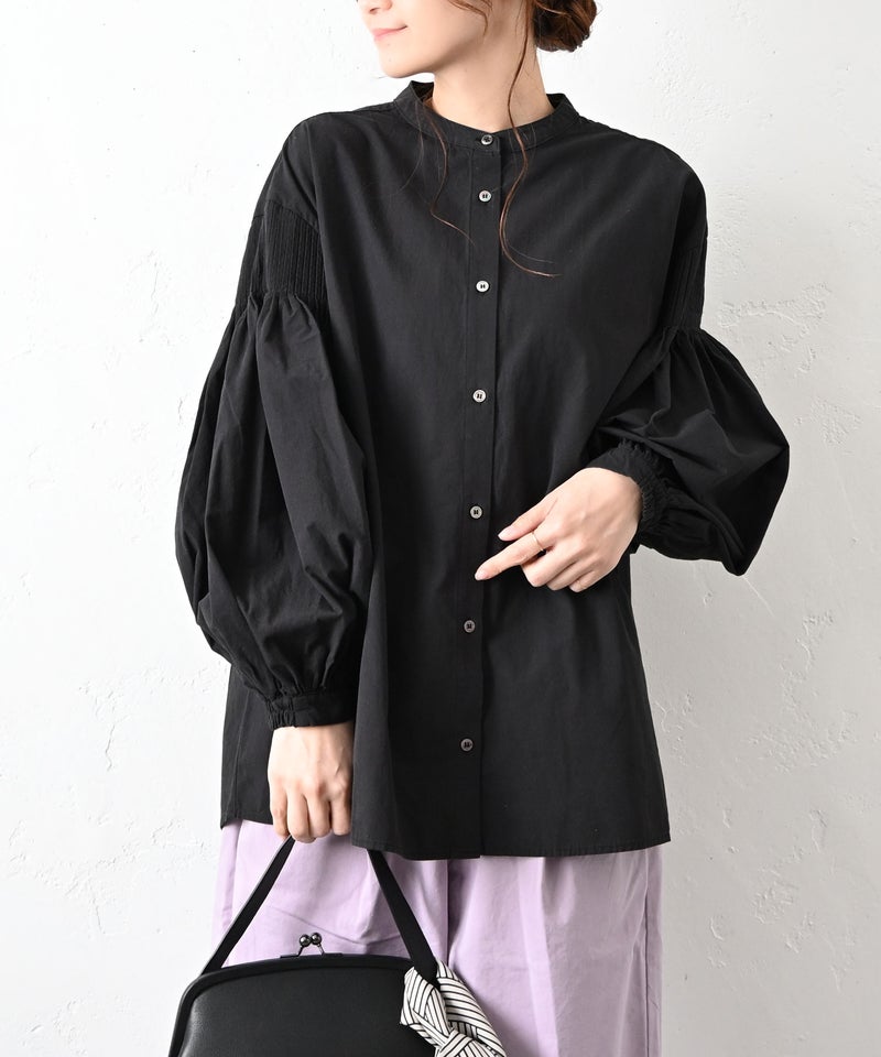 ista-ire｜袖ピンタックブラウス [[4603-4730]][C]