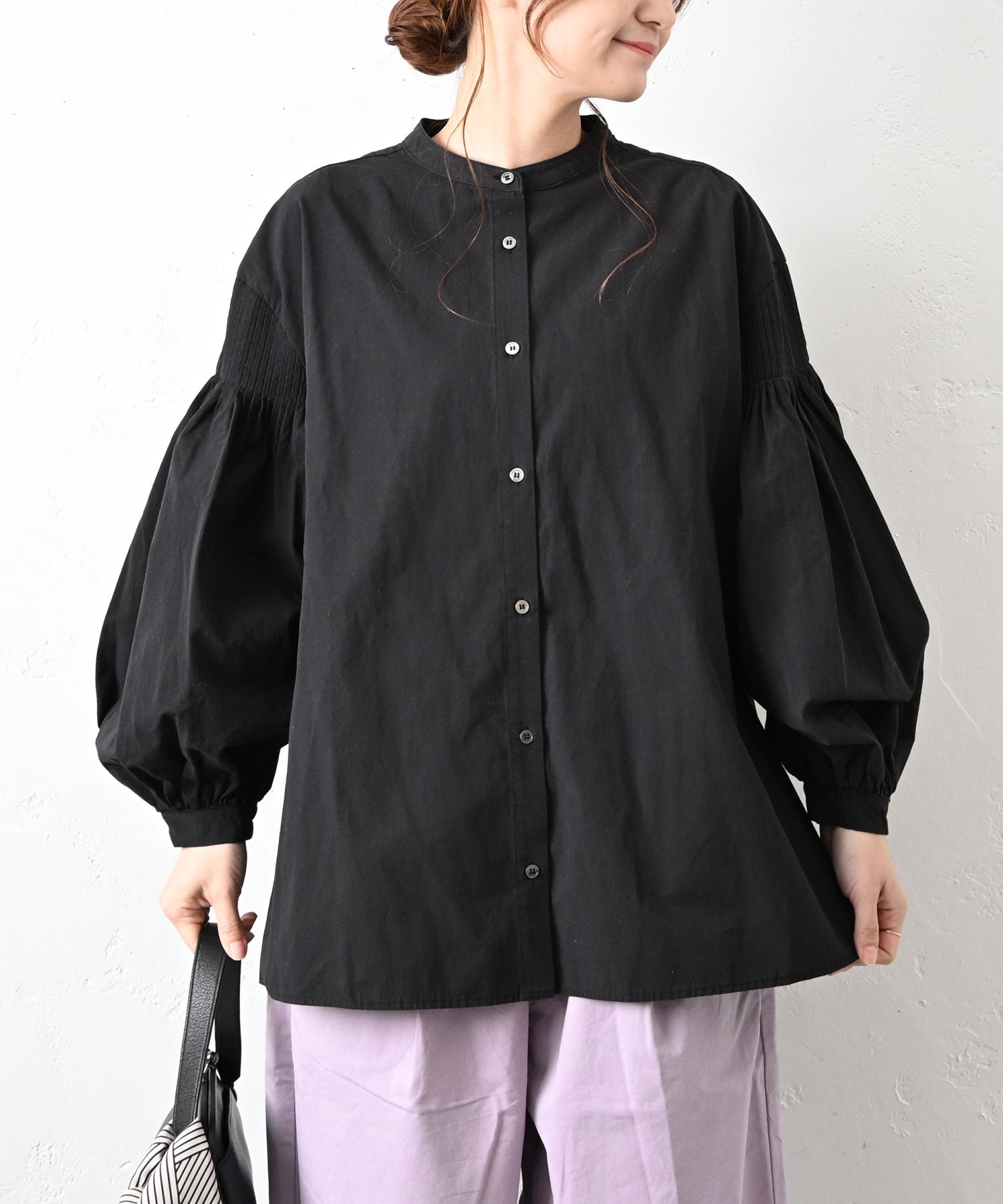 ista-ire｜袖ピンタックブラウス [[4603-4730]][C] | ma28 ONLINE STORE
