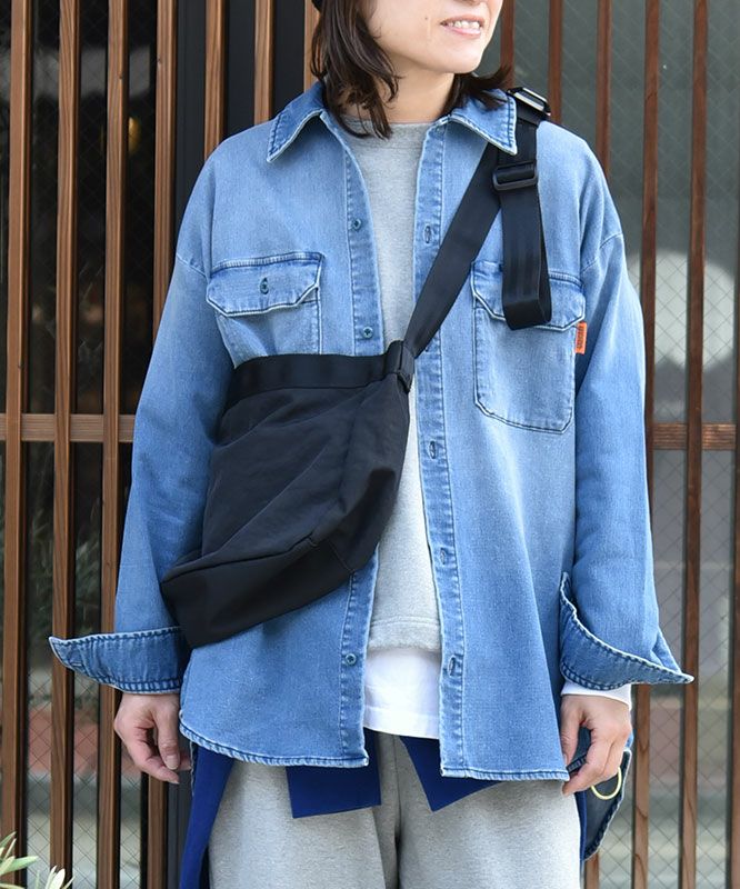 UNIVERSAL　OVERALL｜ニットデニムシャツ [[U2612108]][C]