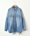 UNIVERSAL　OVERALL｜ニットデニムシャツ [[U2612108]][C]