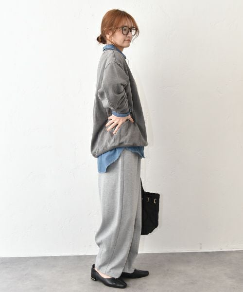  HUMS｜ピグメントカットソー [[800352]][C]