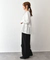 un cinq｜Typewriter Hem Pleats Pullover [[U26-19]][C]