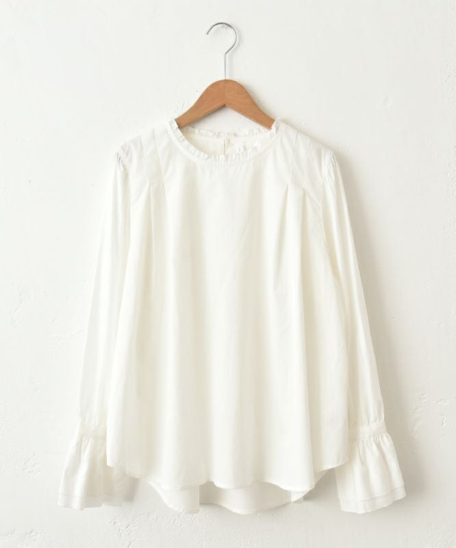 n cinq｜Cotton 100/2Broad Frill Pullover [[U26-18]][C]