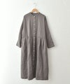  08Mab｜リネン切替前開きワンピース [[CF-1025HF1287]][C]