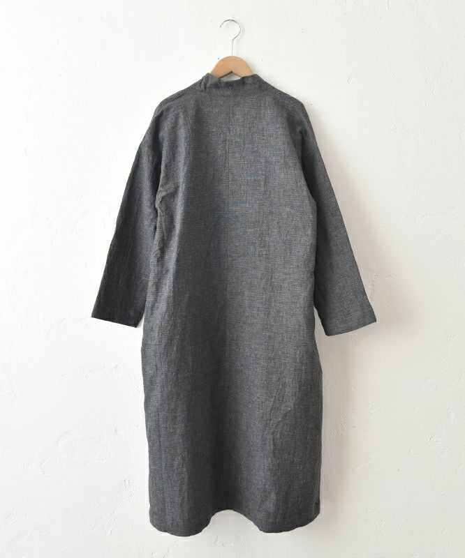 08Mab ゼロハチマブ ウール混 ロングコート グレー F ナチュラル 000000029249-23.jpg?size=l&w=