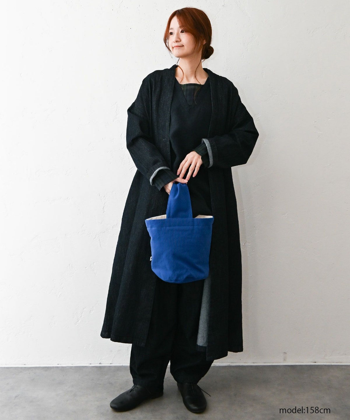 08Mab｜リネンコットンデニム切替ボールパンツ [[CF-1224HF1100]][C]