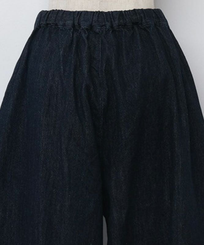 08Mab｜リネンコットンデニム切替ボールパンツ [[CF-1224HF1100]][C