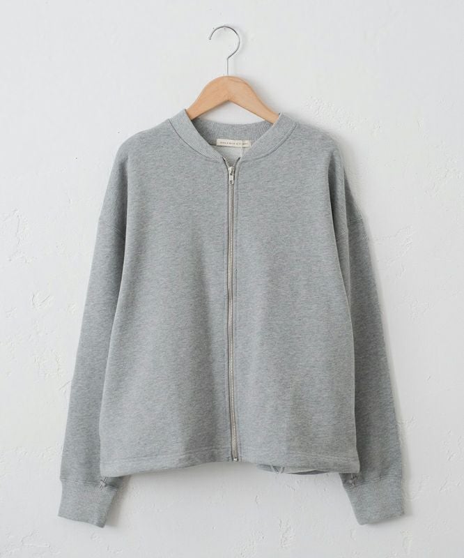 Gives a sense of fullment｜袖バルーンジップブルゾン [[854323]][C]