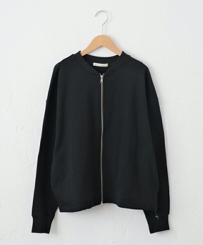 Gives a sense of fullment｜袖バルーンジップブルゾン [[854323]][C]