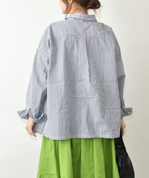 prit｜レギュラーカラービックシャツ [[P81642]][C]