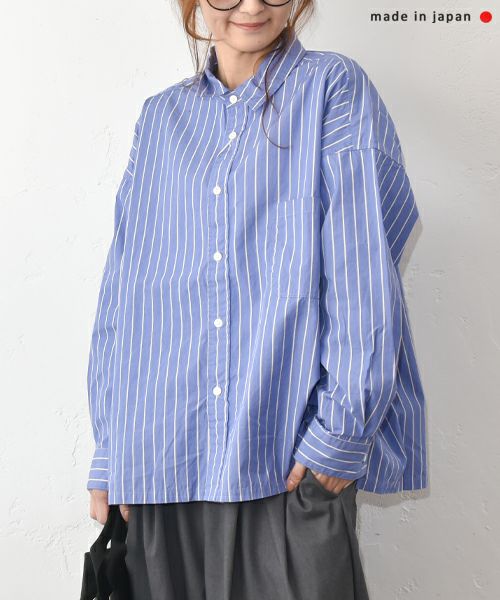 prit｜レギュラーカラービックシャツ [[P81642]][C]