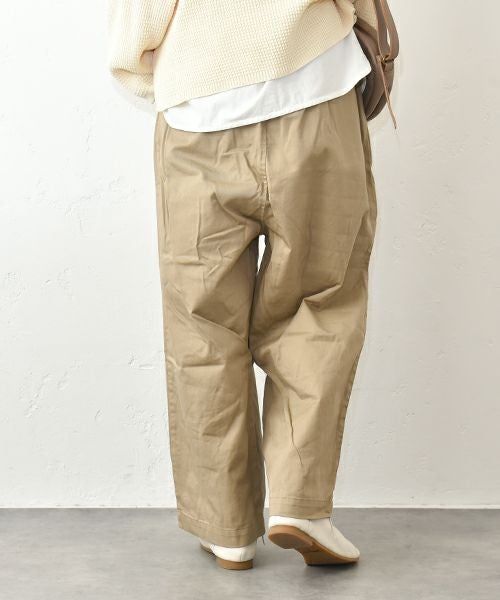 No18｜イージーストレートパンツ [[19073]][C]