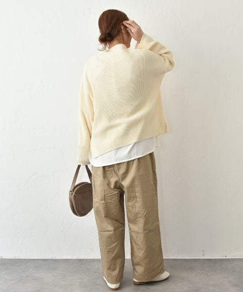 No18｜イージーストレートパンツ [[19073]][C]