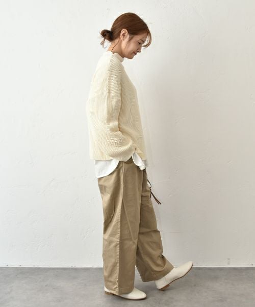 No18｜イージーストレートパンツ [[19073]][C]