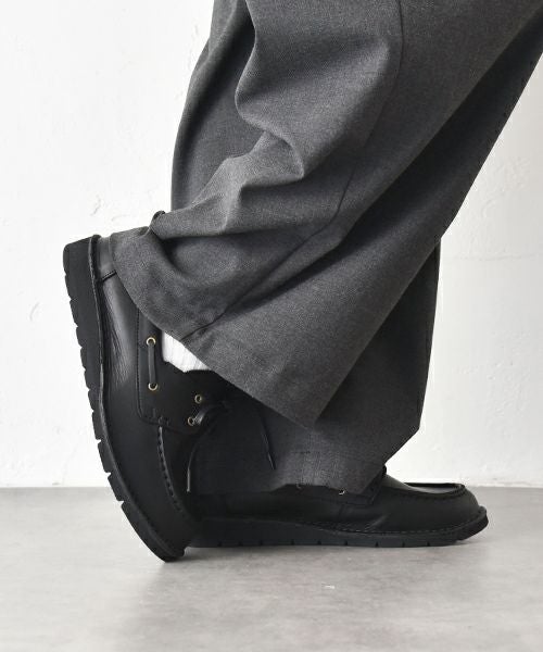 her.｜レザーデッキシューズ [[26020]][C]