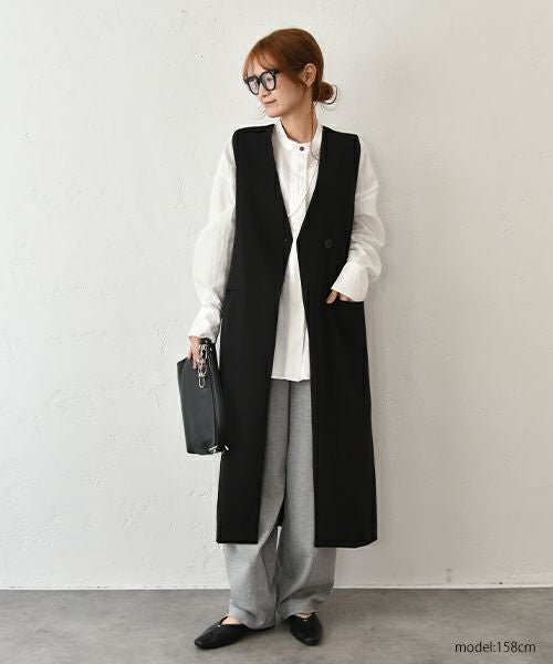 HUMS｜タックデザインシャツ [[HUM-046]][C]