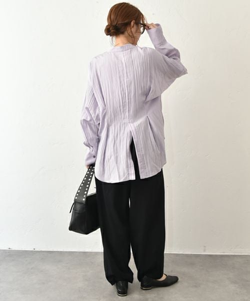 HUMS｜タックデザインシャツ [[HUM-046]][C]