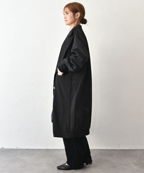 HUMS｜異素材切り替えコート [[HUM-042]][C]