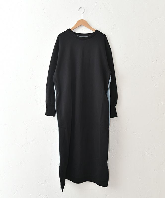 HUMS｜デニム切り替りえカットワンピース [[C-5055]][C]