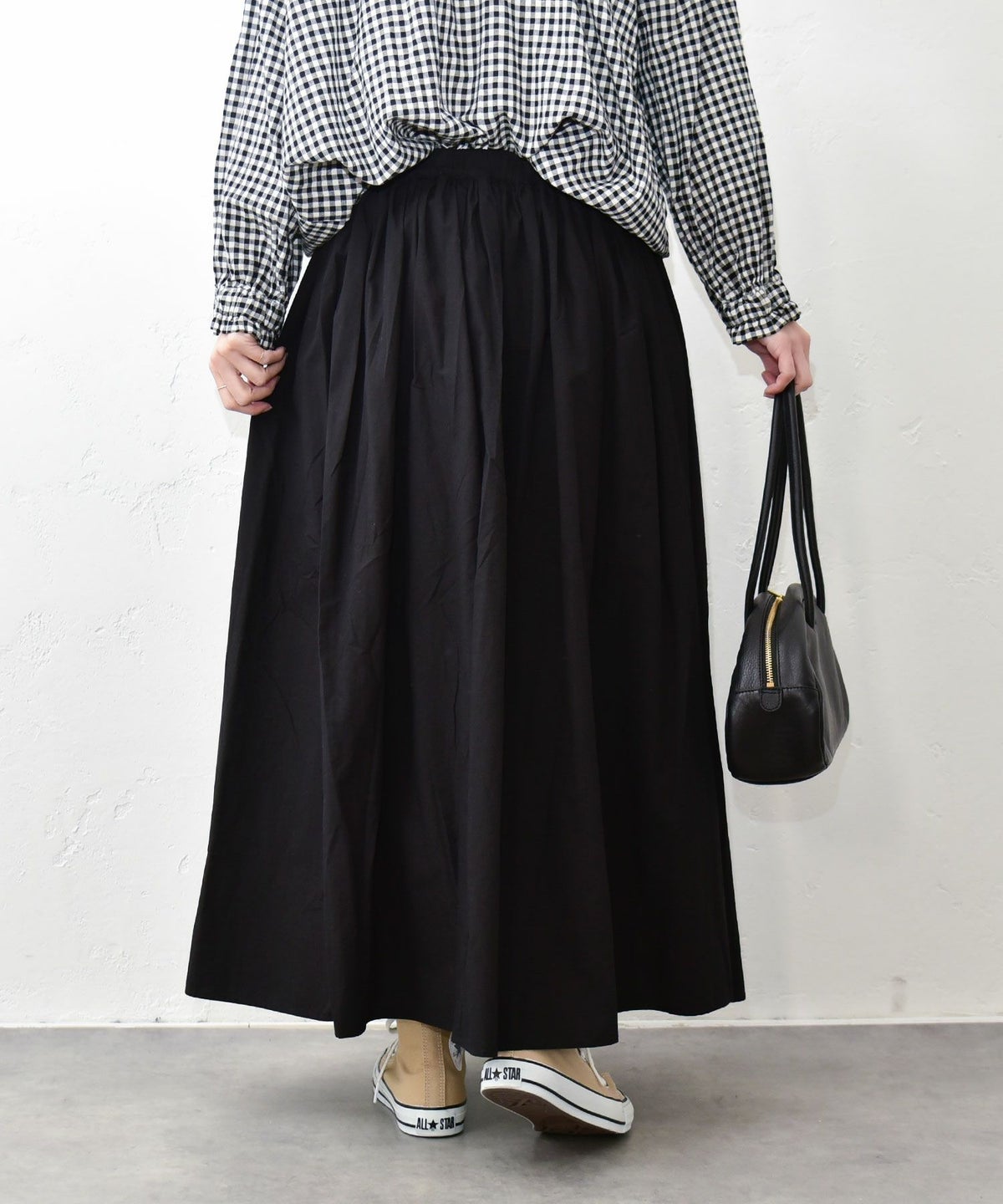 hagumu｜無地ギャザースカート [[hag-173]][C]